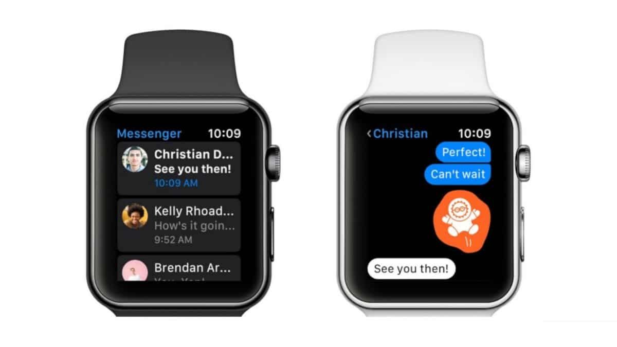 facebook messenger apple watch