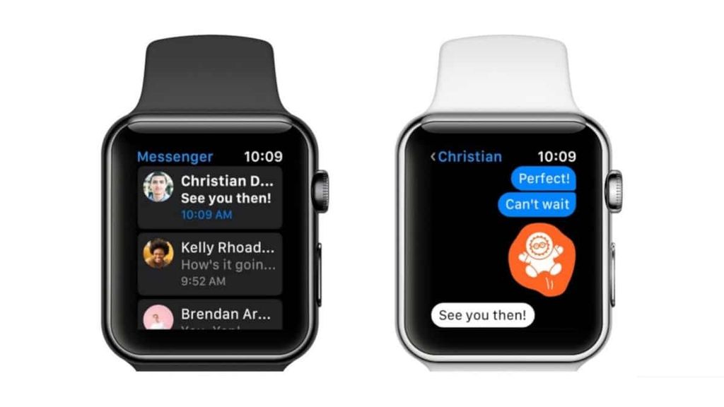 facebook messenger apple watch
