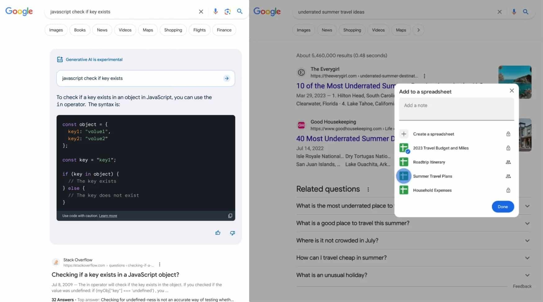 google search labs