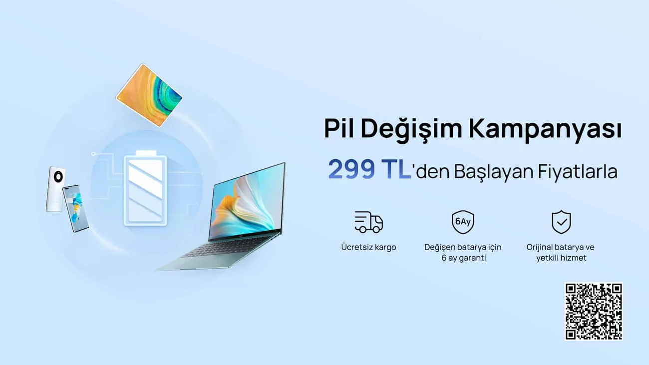 Huawei’den müşterilerine özel: Uzatılmış garanti ve pil değişim kampanyası
