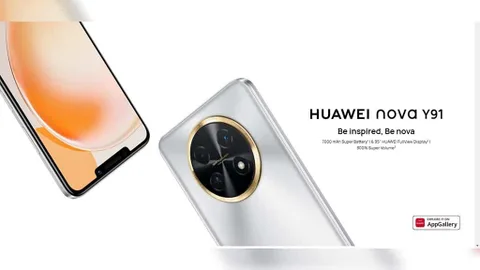 Huawei Nova Y91 tanıtıldı: 7000 mAh pil, 6.95 inç ekran