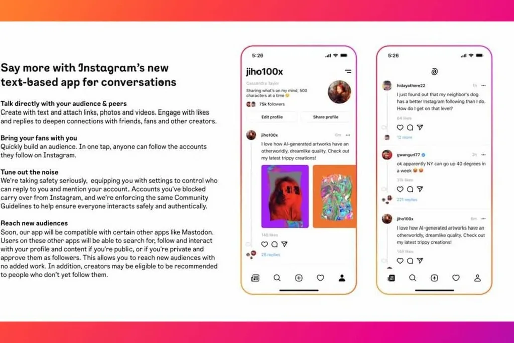 Instagram’ın Twitter’a rakip olacak uygulaması hakkında ilk detaylar sızdı