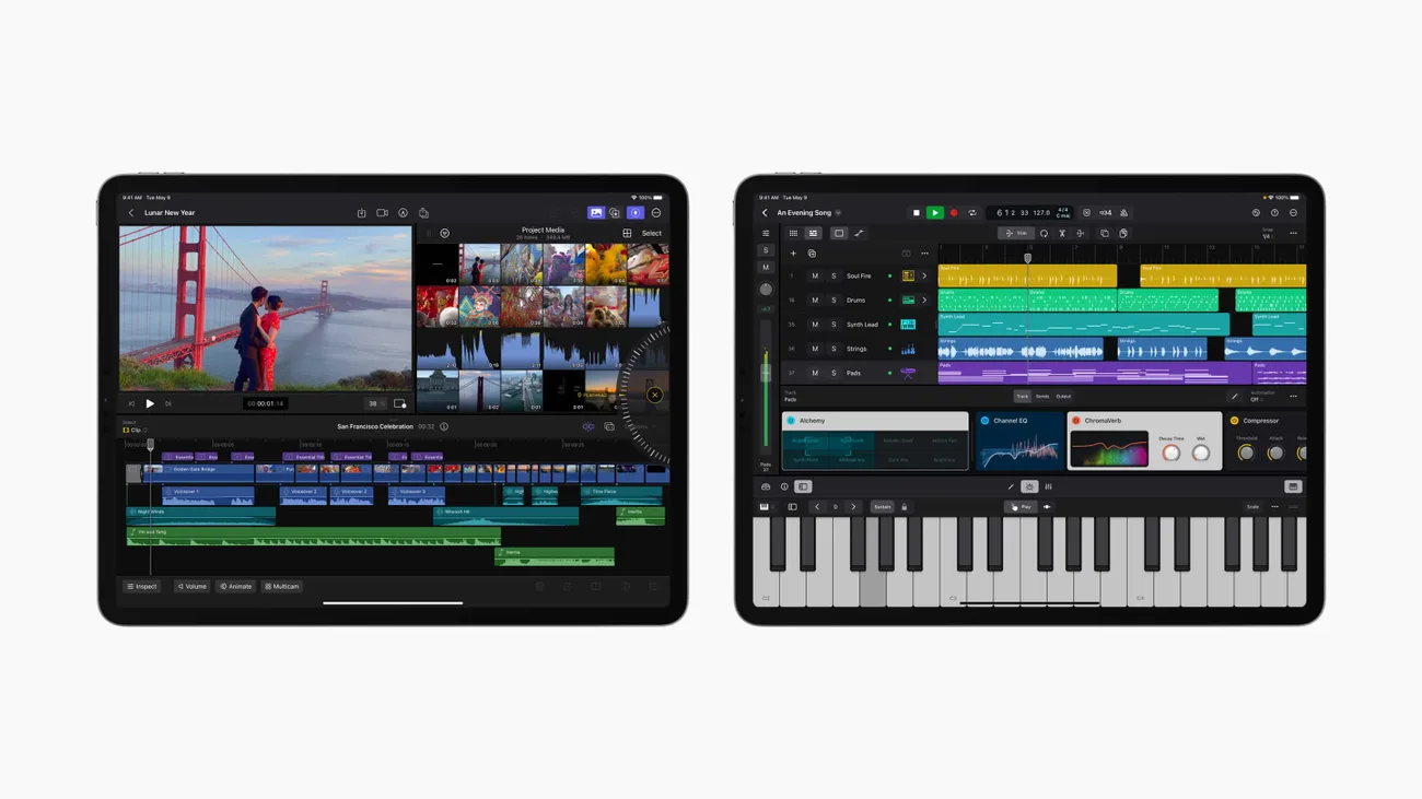 iPad dünyasında yaratıcılığın yeni çağı: Final Cut Pro ve Logic Pro devrimi