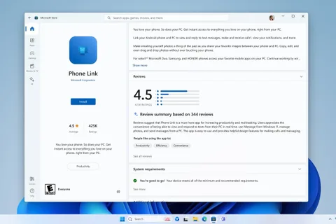 Microsoft Store’da yapay zekâ ile hazırlanan uygulama özetleri gösterilecek