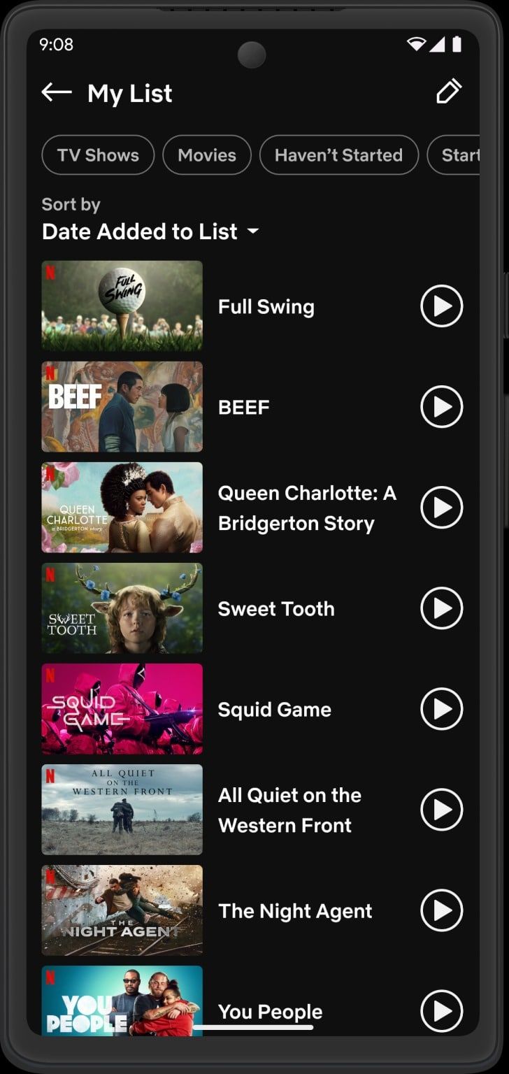 netflix listem