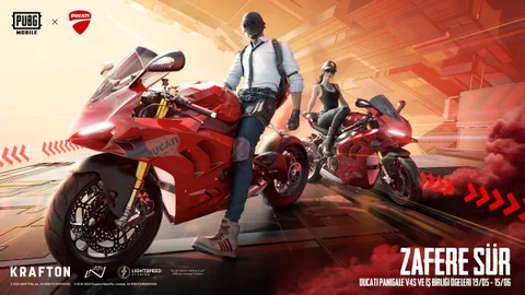 PUBG Mobile şimdi de İtalyan motosiklet devi Ducati ile güçlerini birleştiriyor