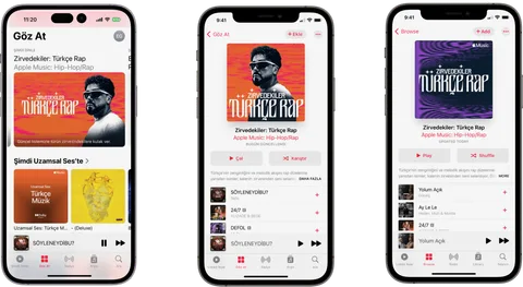 Türkçe Rap’in zirvesi Apple Music’te yeniden şekilleniyor