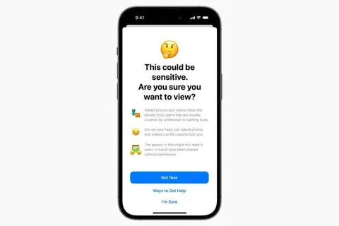 iOS 17 istenmeyen çıplak görüntülere karşı korumayı artırıyor