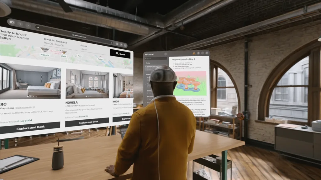 Apple, Vision Pro için parmak üzerine takılan bir kontrolör fikrini değerlendirmiş