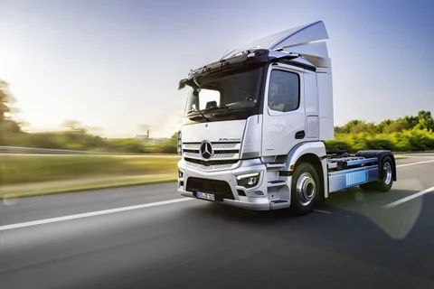 Elektrikli Dev, Mercedes-Benz eActros300 Türkiye’de test ediliyor