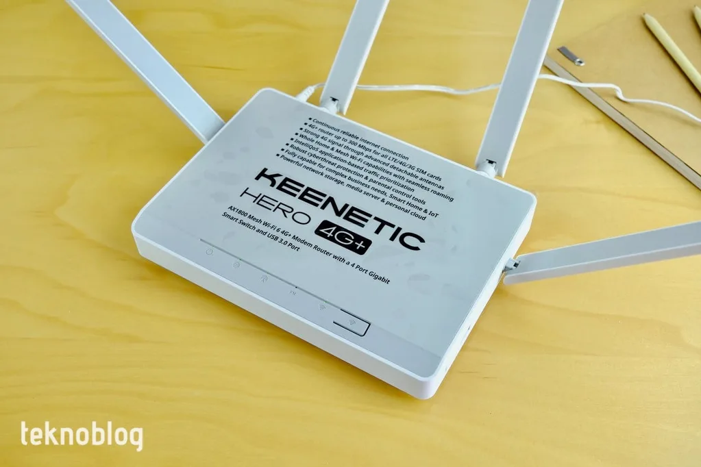 Keenetic Hero 4G+ İncelemesi