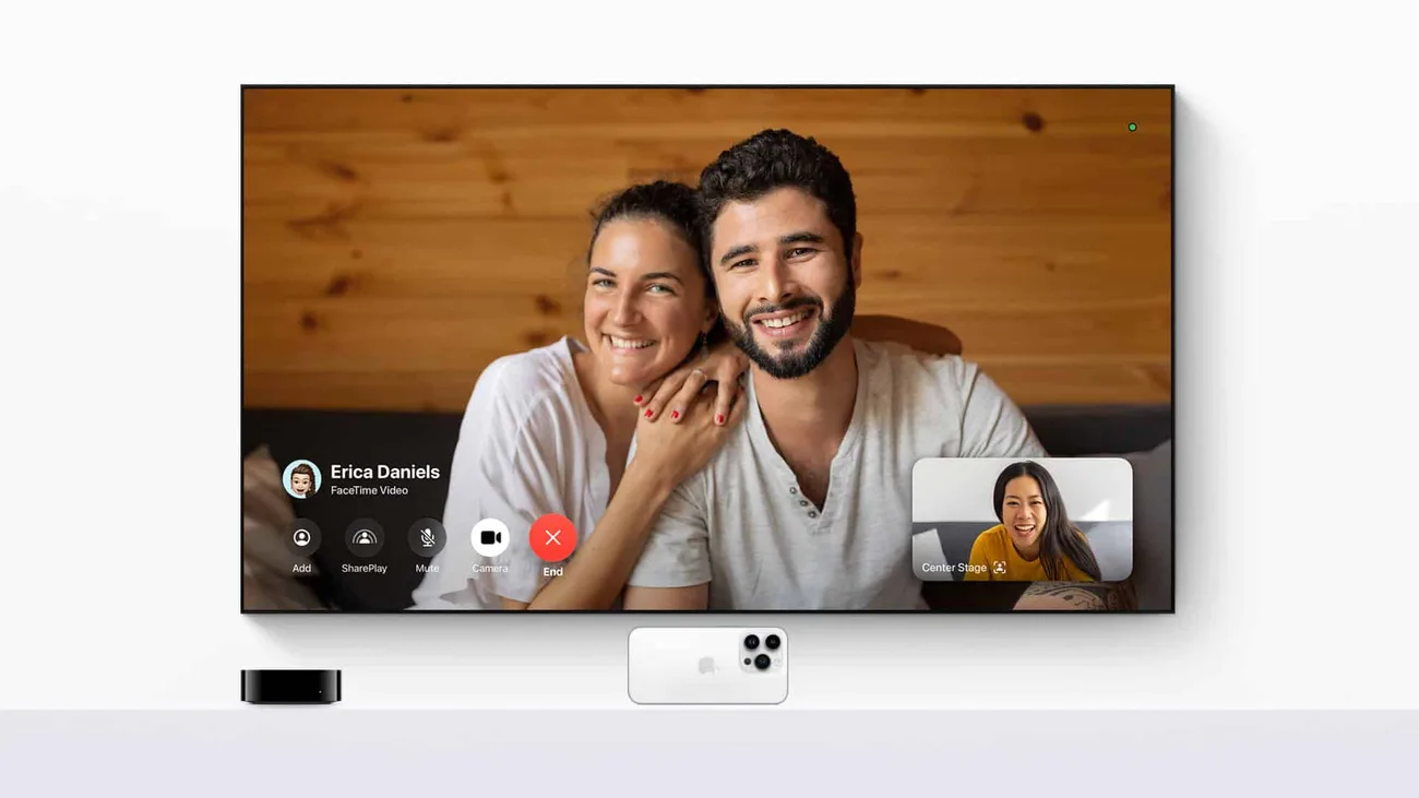tvOS 17 ile FaceTime görüşmeleri Apple TV’ye geliyor
