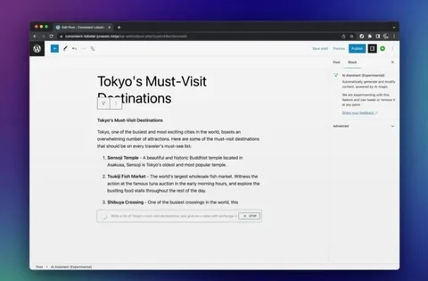 WordPress’in yeni nesil yardımcısı: Jetpack AI ile yazıya yeni bir soluk