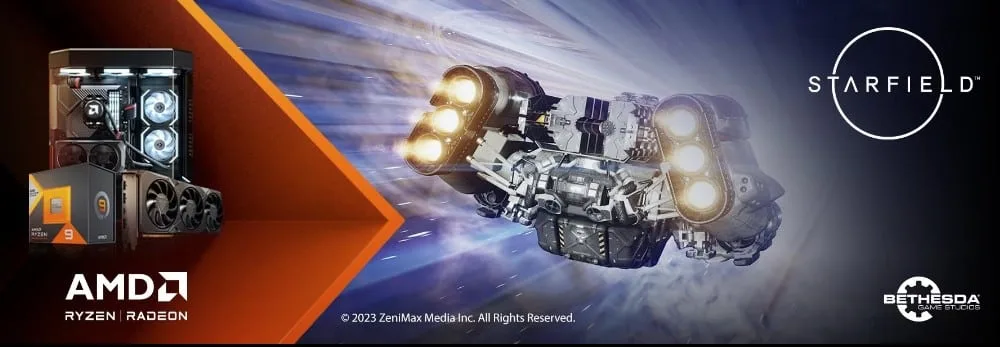 AMD’den Starfield hayranlarına büyük sürpriz: Ücretsiz oyun paketleri geliyor