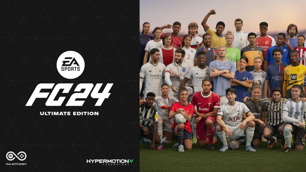 EA Sports FC 24 Ultimate Sürümü’nün kapağı futbolun farklı kuşaklarını bir araya getiriyor