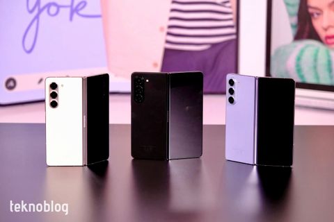 galaxy z fold 5 samsung katlanabilir telefon