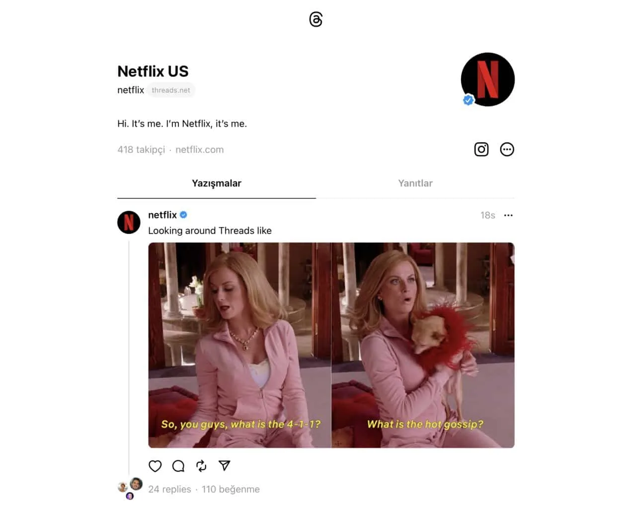 Instagram’ın Twitter rakibi “Threads” şimdiden web’de yayında
