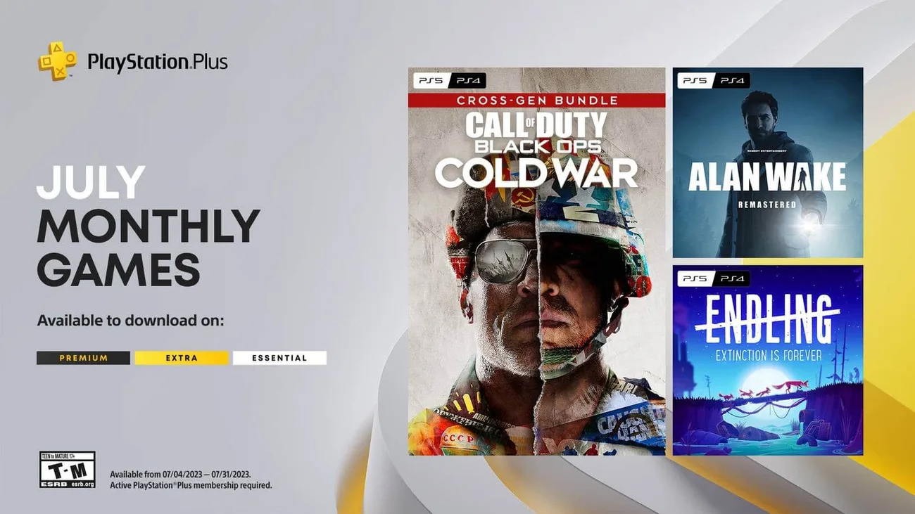 PlayStation Plus Temmuz 2023 oyunları açıklandı: Call of Duty, Alan Wake ve Endling Rüzgarı