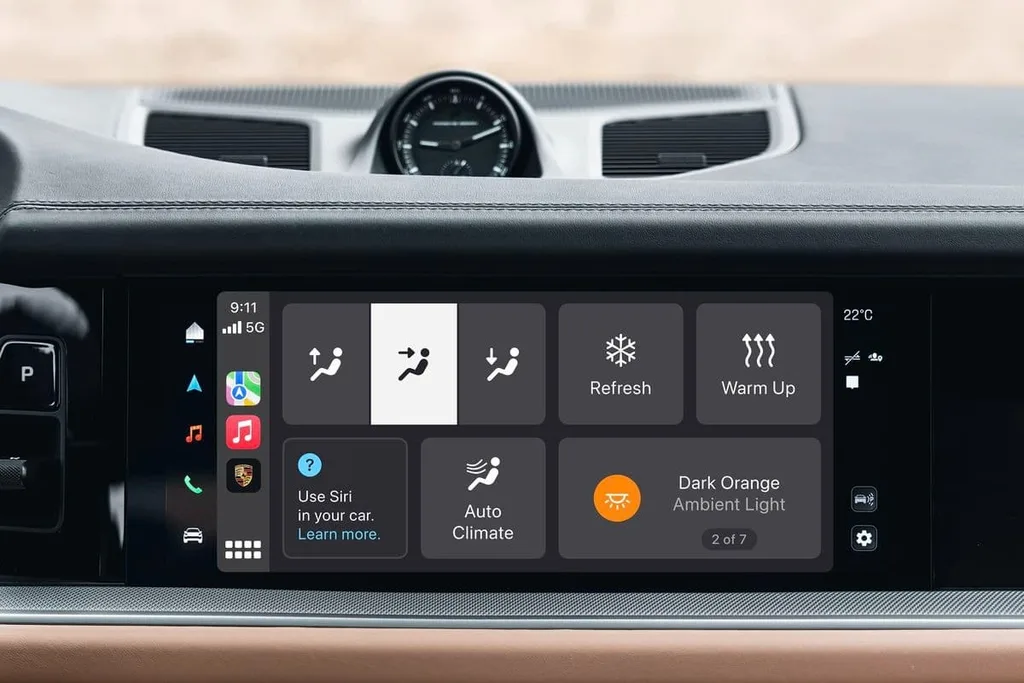 Porsche geleceğin CarPlay deneyimi için ipucu veriyor