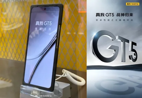 Realme GT5’in tasarımını gösteren ilk görsel ortaya çıktı