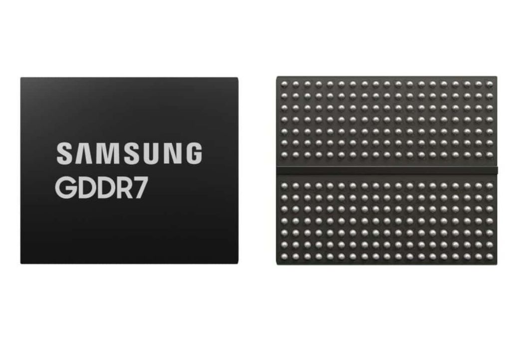 samsung gddr7 dram