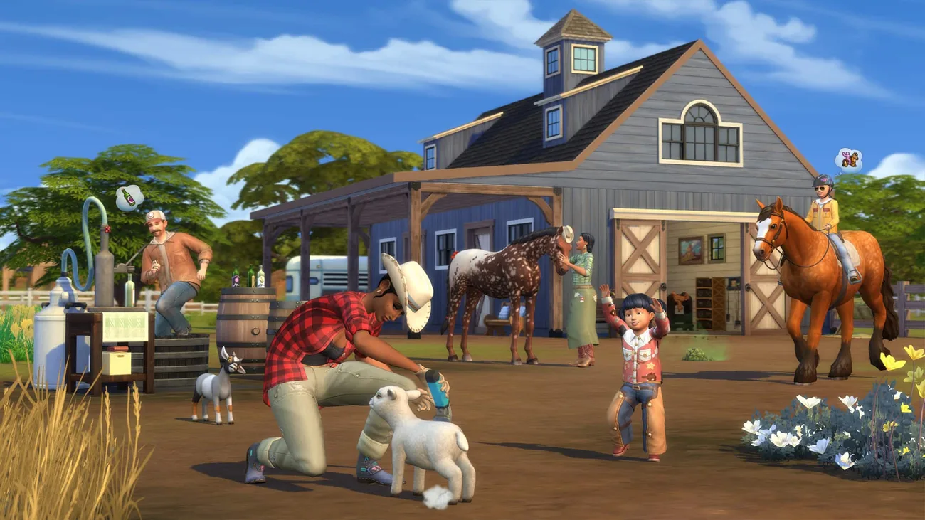 The Sims 4’ün yeni genişleme paketi Horse Ranch’in resmi fragmanı paylaşıldı