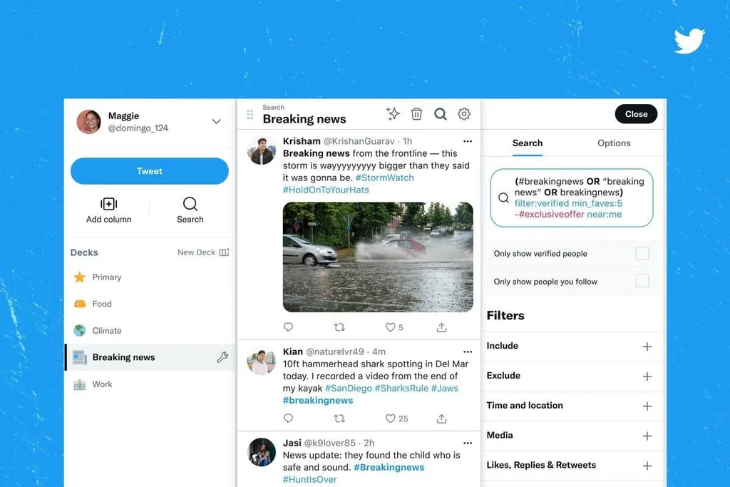 TweetDeck yenilendi, Twitter Blue aboneliğinin parçası oldu