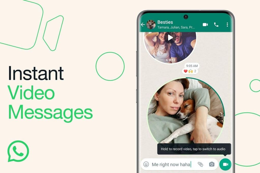 whatsapp kısa video