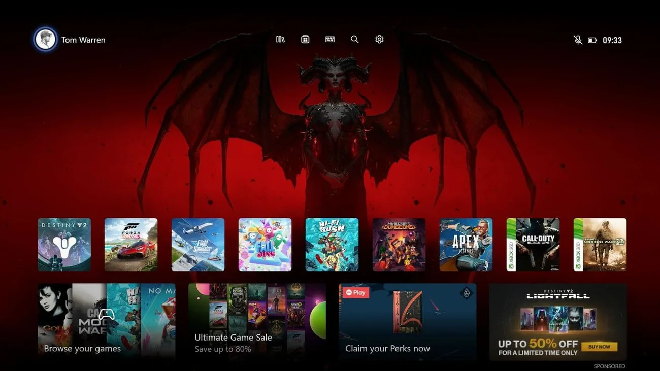 Xbox Home arayüzü yenileniyor: Microsoft’tan kullanıcıları sevindirecek özellikler