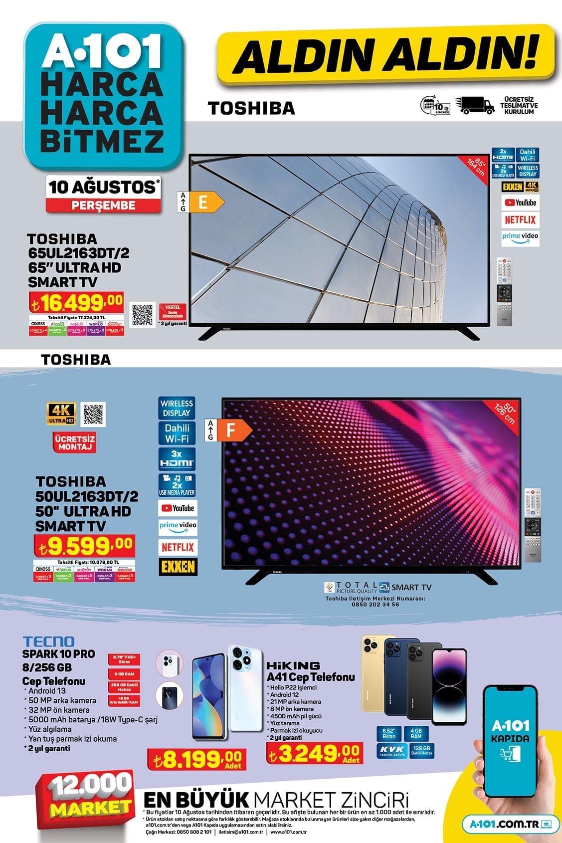 a101 10 ağustos 2023