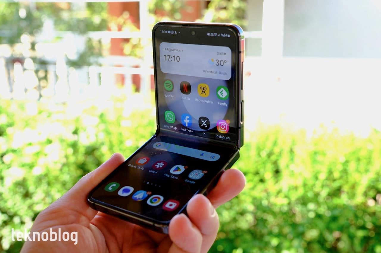 galaxy z flip 5 inceleme samsung android 14