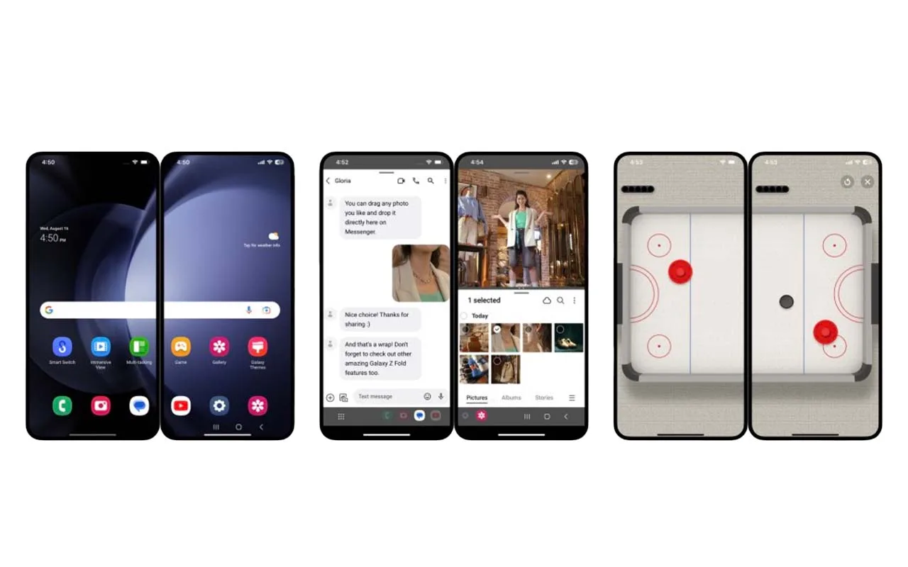 iPhone kullanıcıları için farklı bir Galaxy Z Fold 5 deneyimi