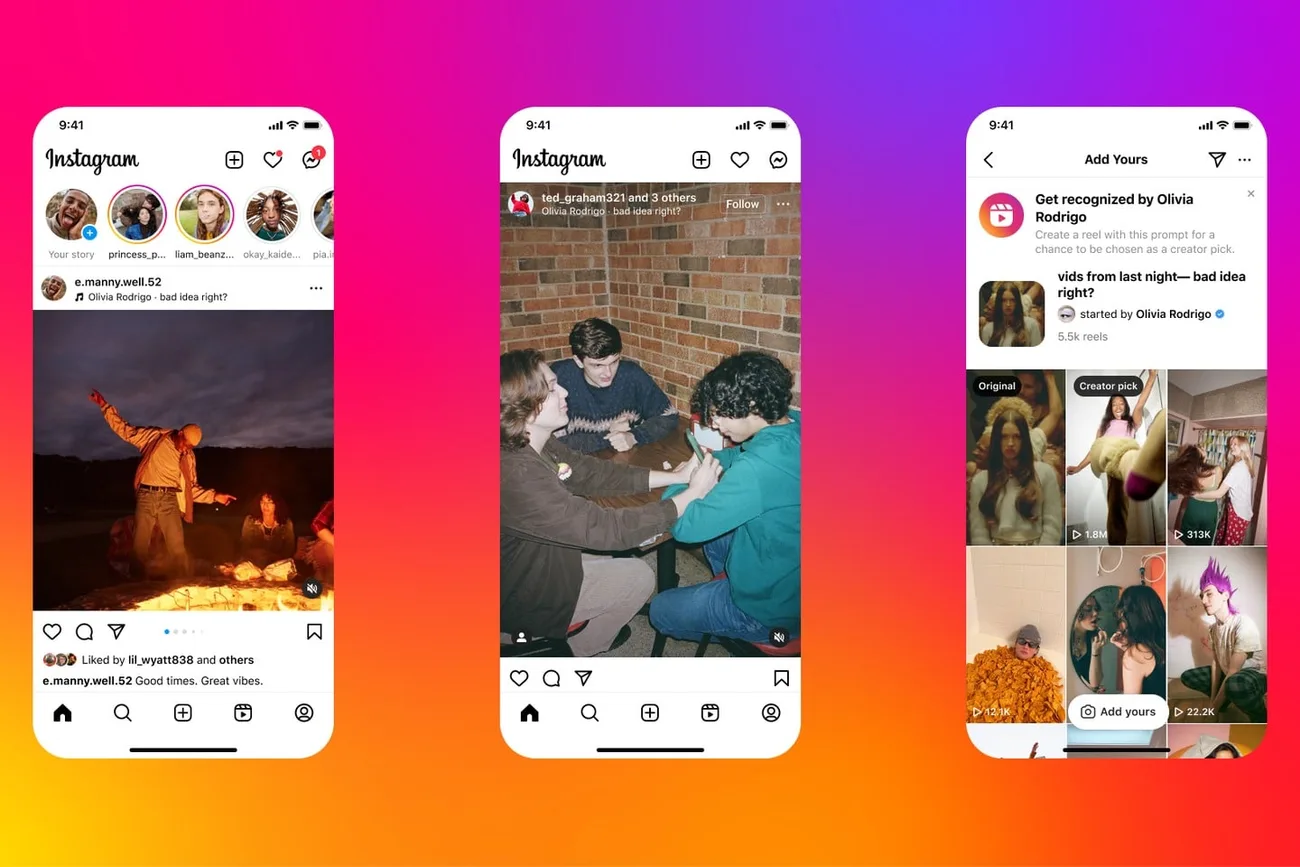 Instagram’da artık çoklu gönderilere müzik eklenebilecek