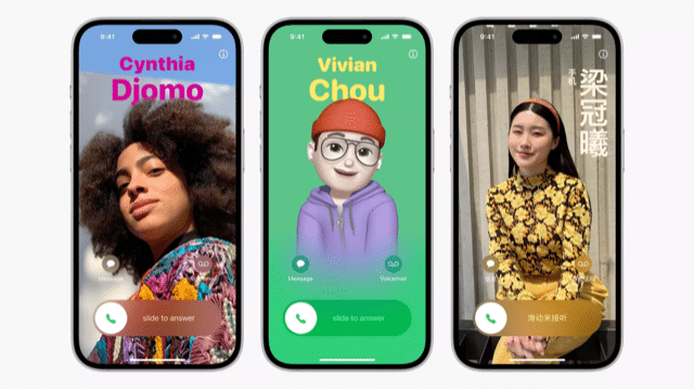 ios 17 kişi posterleri