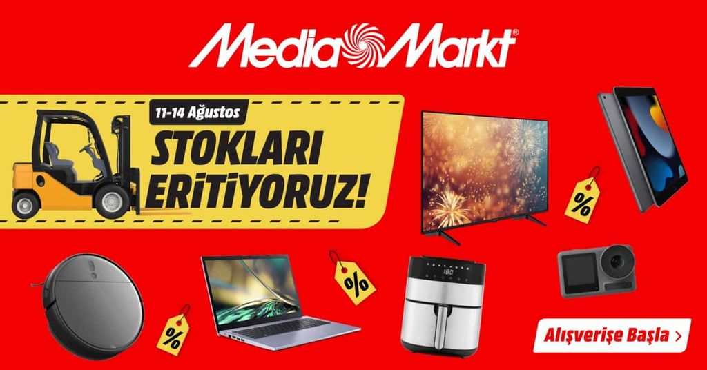 mediamarkt stokları eritiyoruz