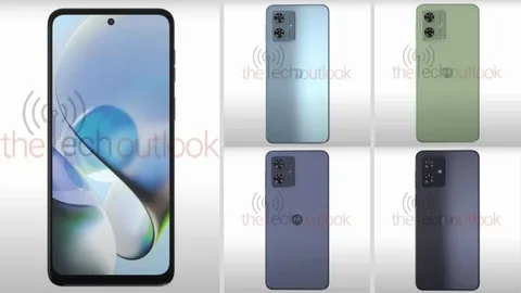 Motorola Moto G54 sızıntısı tasarımı ve küçük değişiklikleri gösteriyor