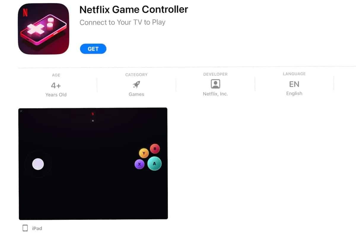 netflix game controller