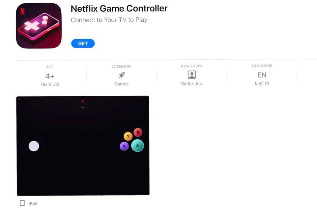 netflix game controller