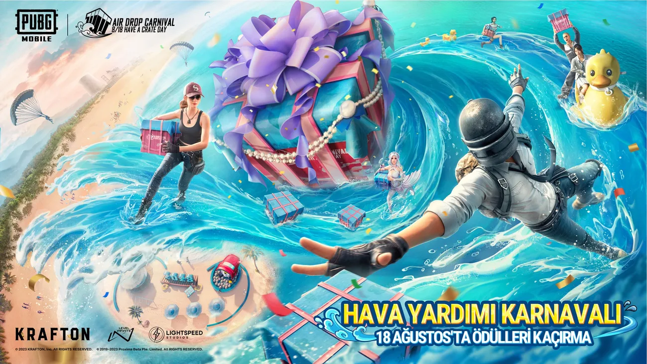 PUBG Mobile’da karnaval zamanı: Air Drop Karnavalı başlıyor