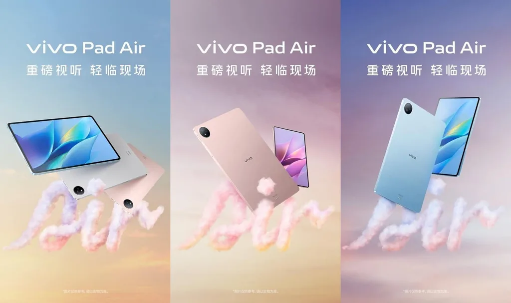 Vivo yeni tableti Vivo Pad Air hakkında ilk bilgileri paylaştı