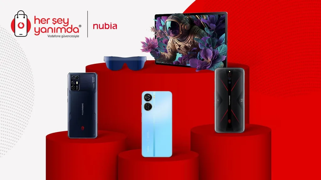 Vodafone Türkiye, ZTE Nubia ürünlerini müşterilerine özel ayrıcalıklarla sunuyor