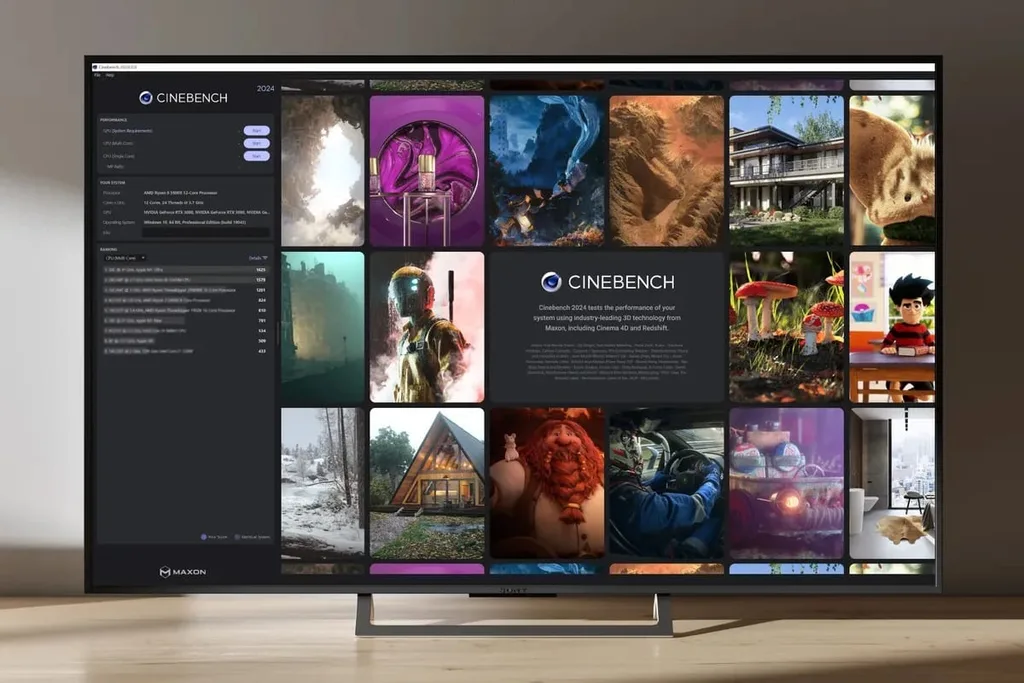 Cinebench 2024 GPU performans testi ile yeniden sahneye dönüyor
