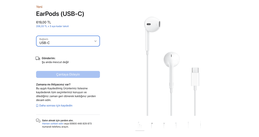 earpods usb-c