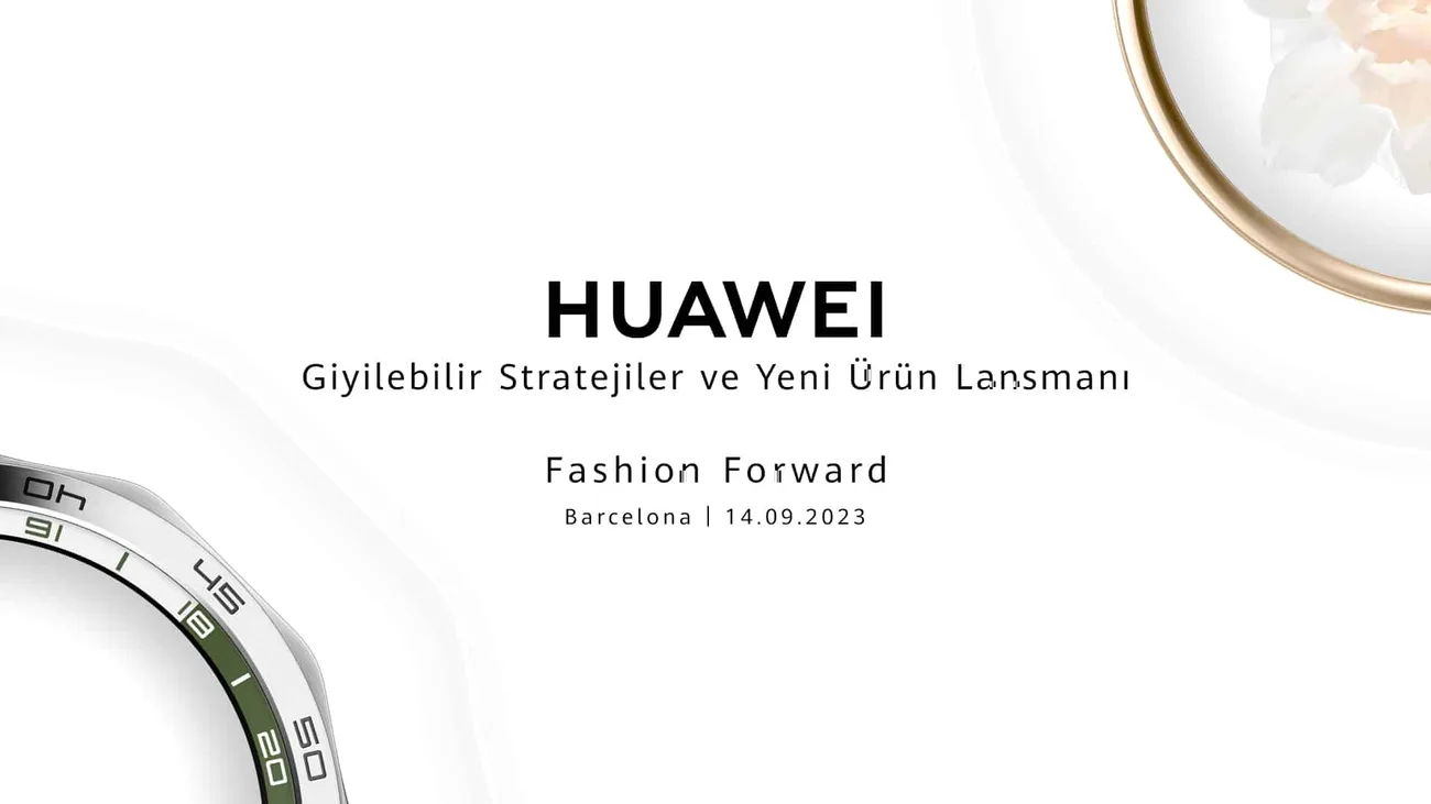 Huawei, giyilebilir ürünlerde yeni bir dönem başlatıyor: İşte 14 Eylül lansmanının tüm detayları