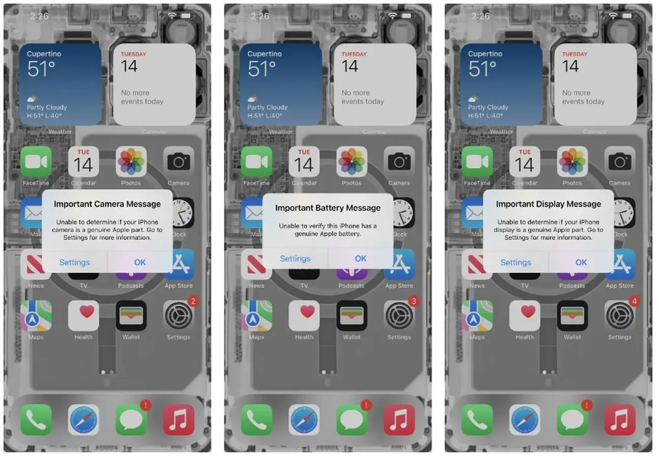 iFixit iPhone 14’ün tamir edilebilirlik puanını düşürüyor