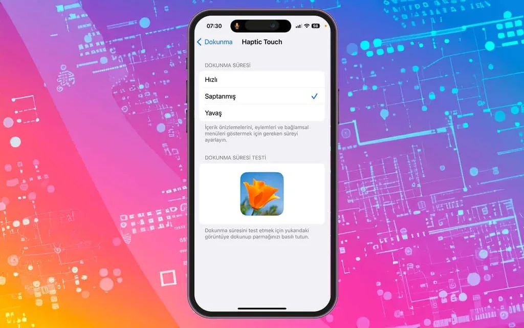 Haptic Touch iOS 17 ile birlikte iPhone kullanımında etkileşimi hızlandırıyor
