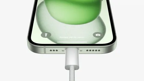 iPhone 15’teki USB-C bağlantısında herhangi bir kısıtlama yok