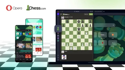 Opera satranç keyfini Chess.com desteğiyle tarayıcıya yerleştiriyor