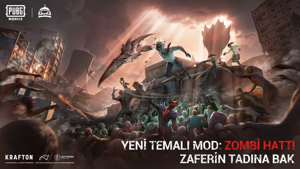 PUBG Mobile’da zombiler savaş alanına iniyor