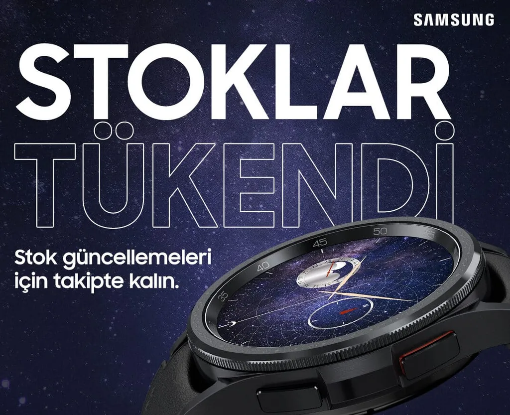 Samsung Galaxy Watch 6 Classic Astro Edition’a gelen yoğun talep sonucu stoklar tükendi